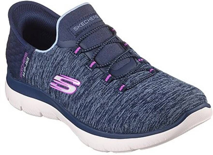 Skechers Sneakers Blauw Dames