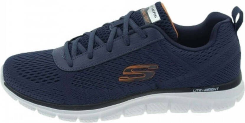 Skechers Track Mou Sneakers Blauw Heren