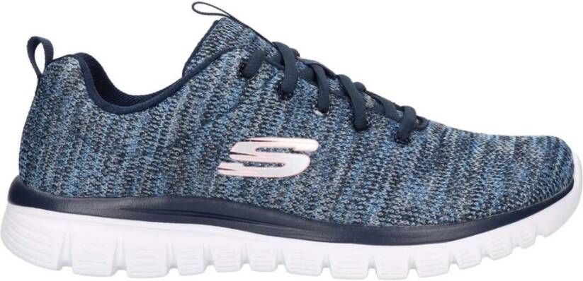 Skechers Sneakers Blue Dames