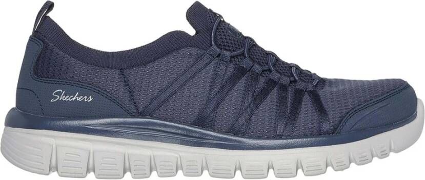 Skechers Sneakers Blue Dames