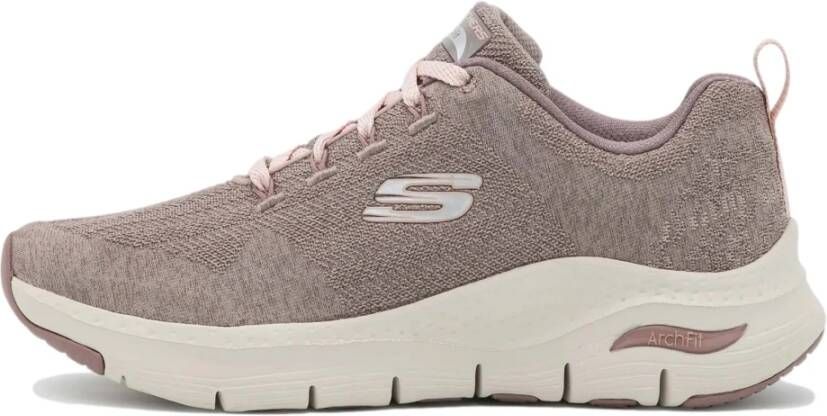 Skechers Stijlvolle en comfortabele sneakers voor vrouwen Roze Dames