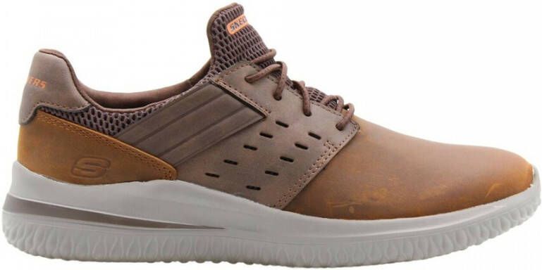 Skechers Delson 3.0 Ezra Schoenen Brown Heren