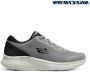 Skechers Sneakers Grijs Heren - Thumbnail 4