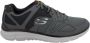 Skechers Tevredenheid-Flash Point Sneakers Gray Heren - Thumbnail 1