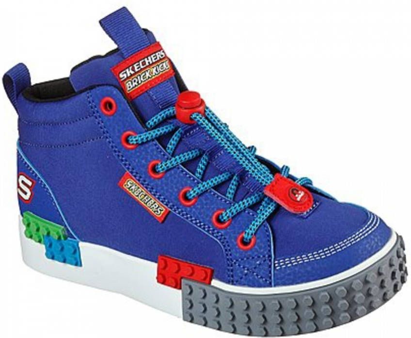 Skechers Sneakers Kool Bricks Blauw Heren