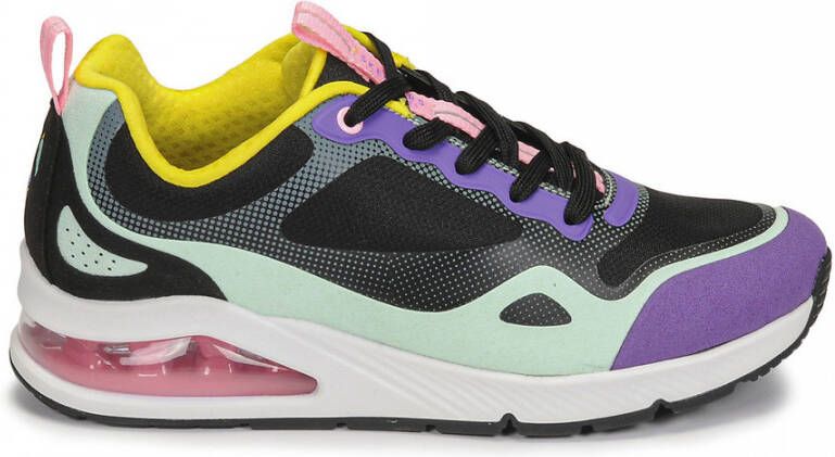 Skechers Sneakers Uno 2 Mad Air 155544 Bkmt Zwart Dames