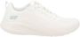 Skechers Witte Vetersneakers voor Vrouwen White Dames - Thumbnail 1