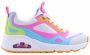 Skechers Uno Color Steps Meisjes Sneakers Multicolour - Thumbnail 4