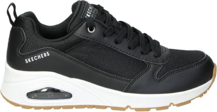 Skechers Uno Stacre Sneaker Casual en Sportieve Herenschoen Zwart Heren