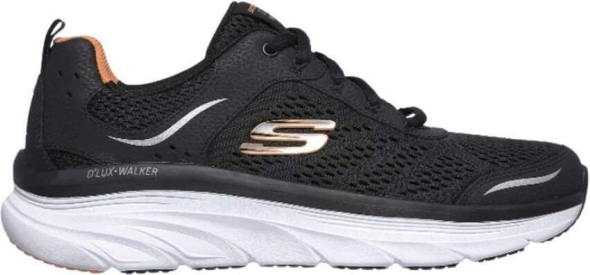 Skechers Zwarte Heren Sneakers 232044 Zwart Heren