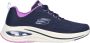 Skechers Sportieve en Elegante Sneaker met Air Cooled Memory Foam Blue Dames - Thumbnail 1