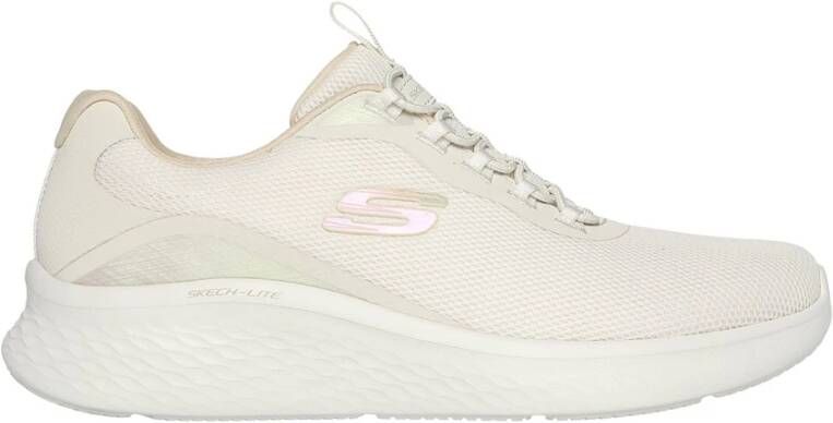 Skechers Sportieve en Elegante Sneaker met Comfort Beige Dames