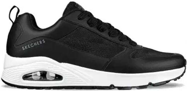 Skechers Sportieve Gebreide Sneaker Black Heren