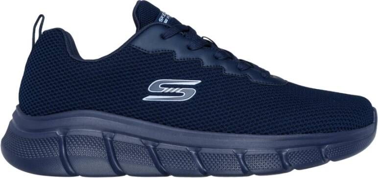 Skechers Sportieve Gebreide Sneaker Blue Heren