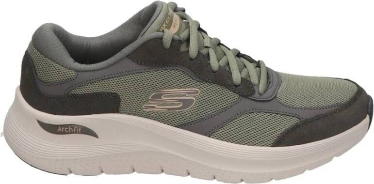 Skechers Sportieve Heren Sneakers Green Heren