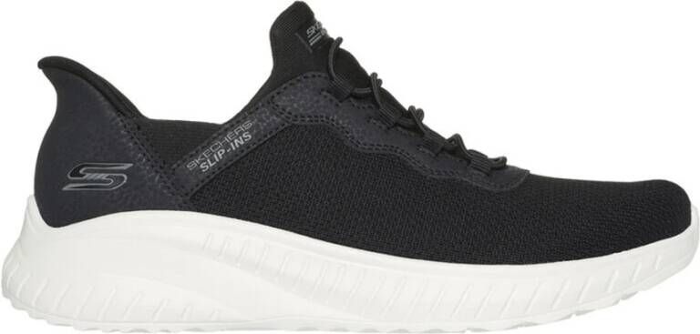 Skechers Sportieve Slip-ins met Heel Pillow Black Dames