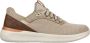 Skechers Sportschoenen Lattimore Laister Beige Heren - Thumbnail 1