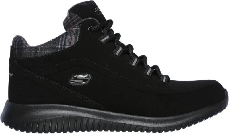 Skechers Ultra Flex Just Chill Veterboot Dames Zwart