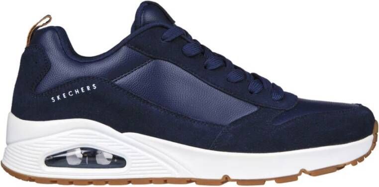 Skechers Sporty Street Style Sneaker Blue Heren