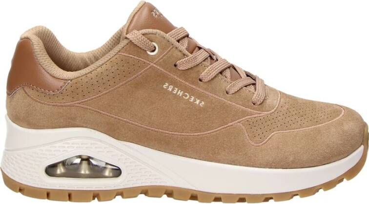 Skechers Stevige Chillproof Schoenen Beige Dames