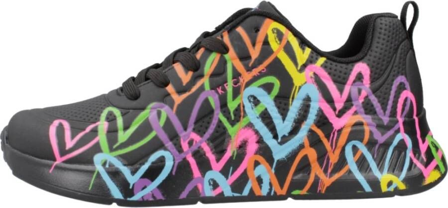 Skechers Stijlvolle Casual Sneakers voor Vrouwen Black Dames