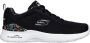 Skechers Dynamight 149756 Sportschoenen Zwart Heren - Thumbnail 1