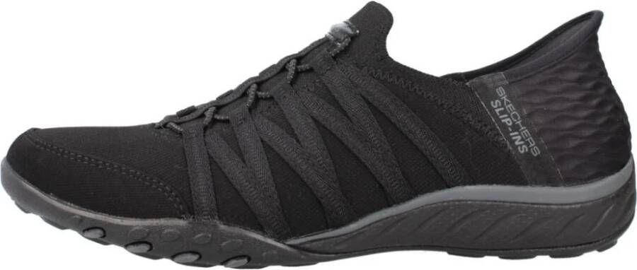 Skechers Stijlvolle Comfortabele Sneakers voor Vrouwen Black Dames