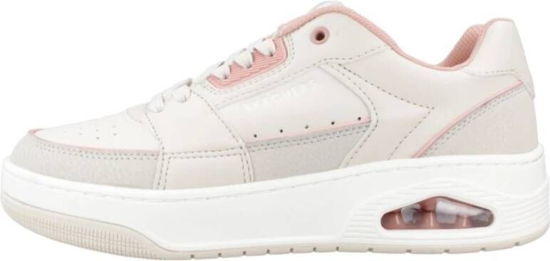 Skechers Stijlvolle Court Sneakers voor Vrouwen Beige Dames