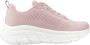 Skechers Stijlvolle Flex Hi Sneakers voor Vrouwen Pink Dames - Thumbnail 1