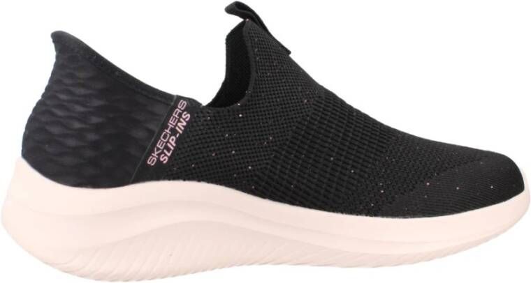 Skechers Stijlvolle Flex Sneakers voor Vrouwen Black Dames