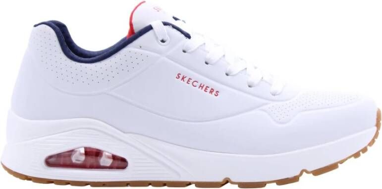 Skechers Stijlvolle Herensneaker voor Casual Outfits White Heren