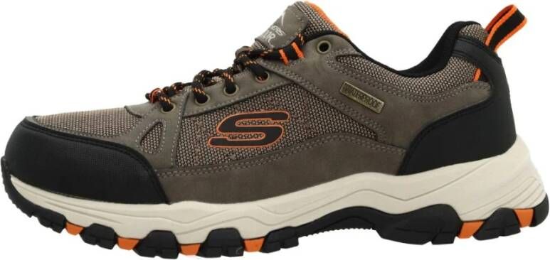 Skechers Stijlvolle Herensneakers Brown Heren