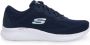 Skechers Stijlvolle leren sneakers voor vrouwen Blauw Dames - Thumbnail 1