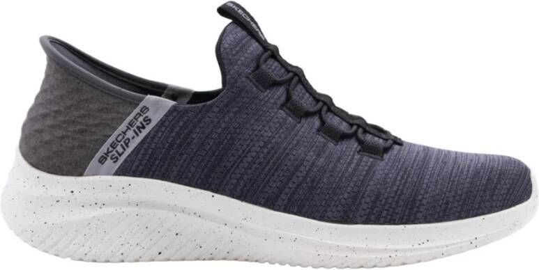 Skechers Stijlvolle Pucca Sneakers voor Mannen Gray Heren