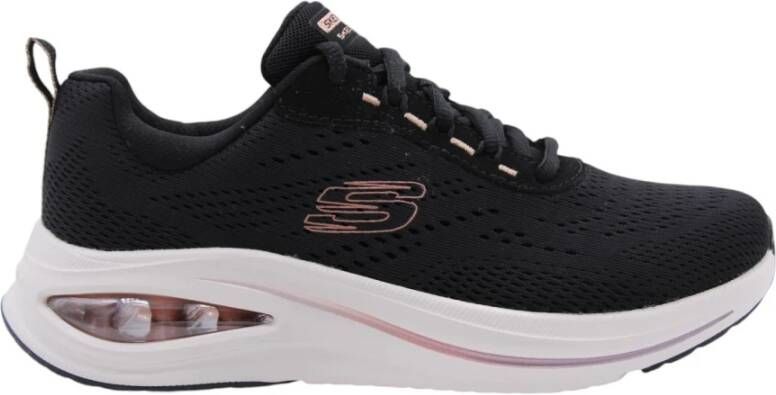 Skechers Stijlvolle Sneaker Schoenen voor Mannen Black Dames