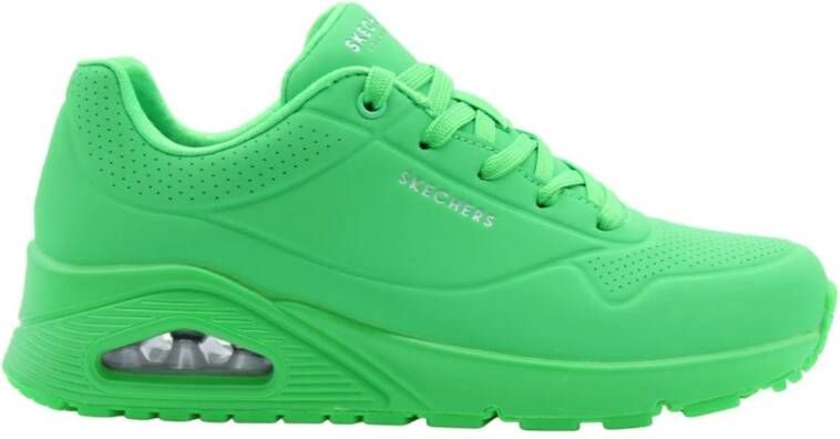 Skechers Stijlvolle Sneaker voor dagelijks gebruik Green Dames