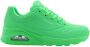 Skechers Sneakers Street Uno Stand on Air in eenvoudige look vrijetijdsschoen halfschoen veterschoen - Thumbnail 2