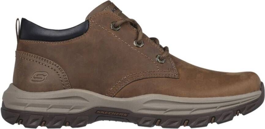 Skechers Stijlvolle Sneakers voor Actieve Levensstijl Brown Heren