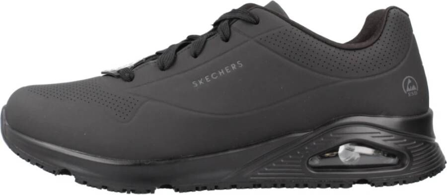 Skechers Stijlvolle Sneakers voor dagelijks gebruik Black Heren