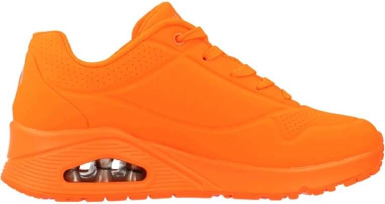 Skechers Stijlvolle Sneakers voor Moderne Vrouwen Orange Dames