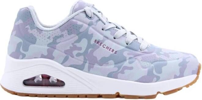 Skechers Stijlvolle sneakers voor vrouwen Blauw Dames