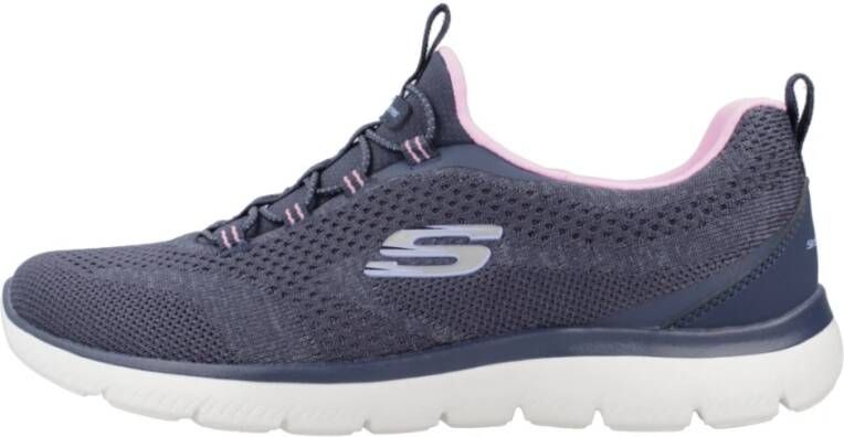 Skechers Stijlvolle Summits Sneakers voor Vrouwen Blue Dames