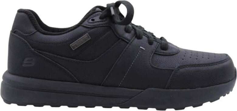 Skechers Stijlvolle wandelsneaker schoenen Black Heren