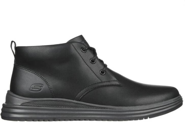 Skechers Stijlvolle Yermo Schoenen voor Mannen Black Heren