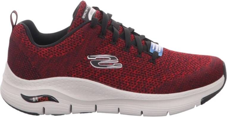 Skechers Stoere Herensneakers Red Heren