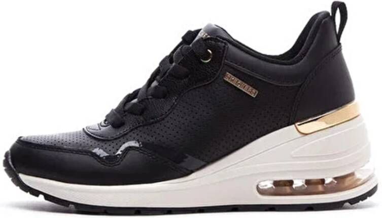 Skechers Street Million Air Sneakers Black Dames