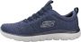 Skechers Summits Sneakers Blue Heren - Thumbnail 2