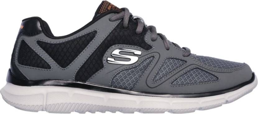 Skechers Tevredenheid-Flash Point Sneakers Gray Heren