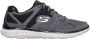 Skechers Tevredenheid-Flash Point Sneakers Gray Heren - Thumbnail 1