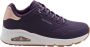 Skechers Sneaker 155196 DKPR UNO-SHIMMER AWAY Donkerpaars - Thumbnail 20